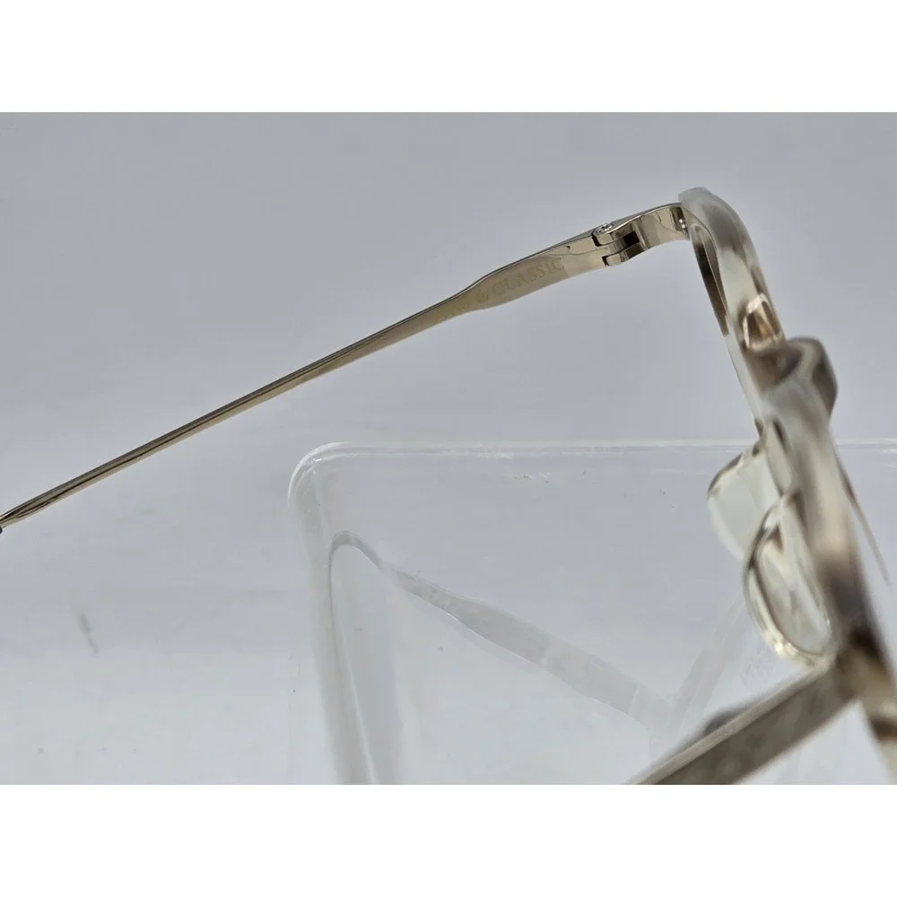 Jins Light Tortoise‎ Eyeglass Frames 51 - 19-144 - 34.5 ACCF14A149A84 SITS ASKEW